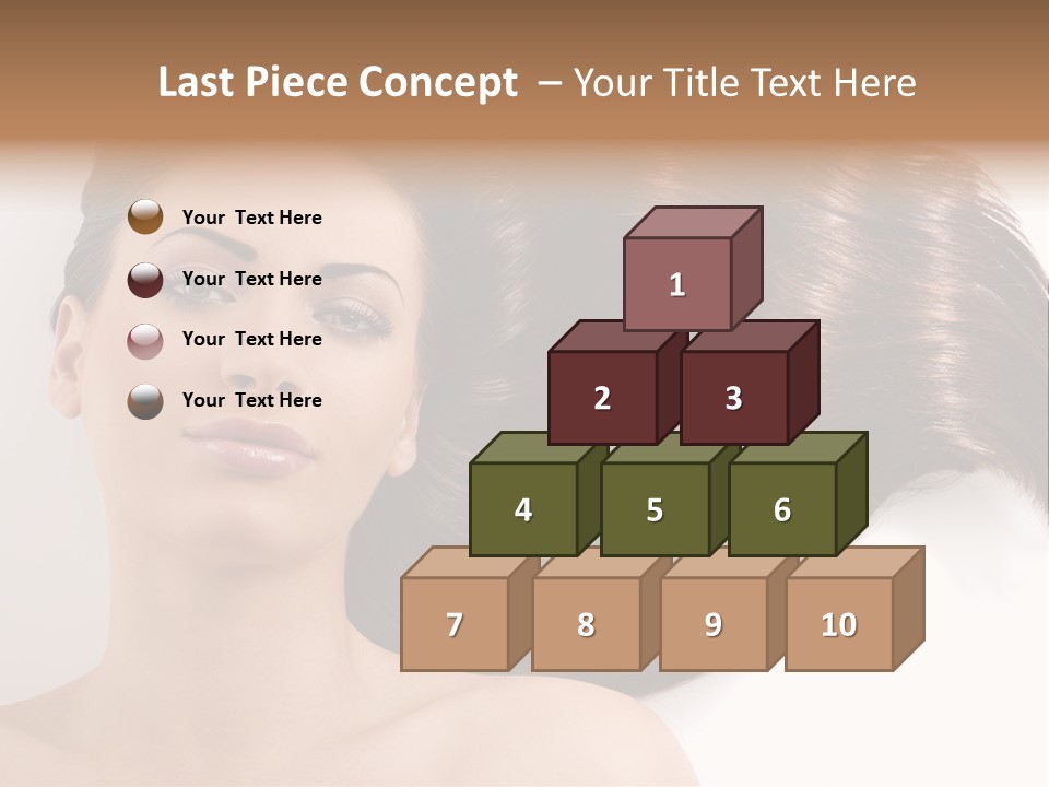 Caucasian Brown Attractive PowerPoint Template