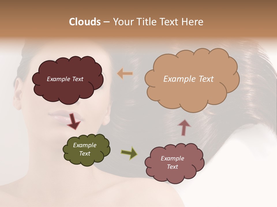Caucasian Brown Attractive PowerPoint Template