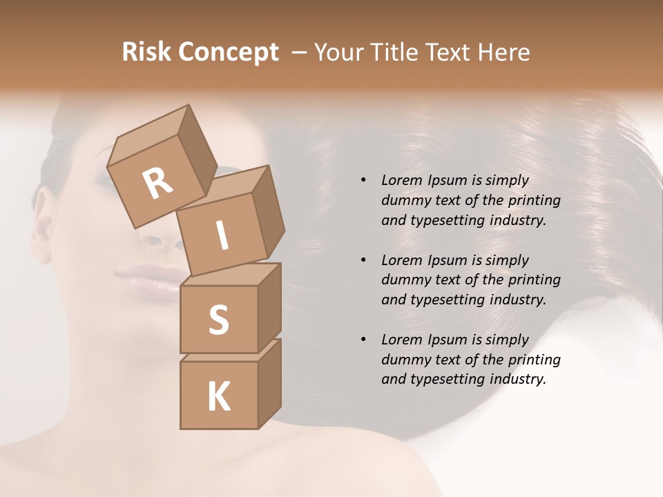 Caucasian Brown Attractive PowerPoint Template