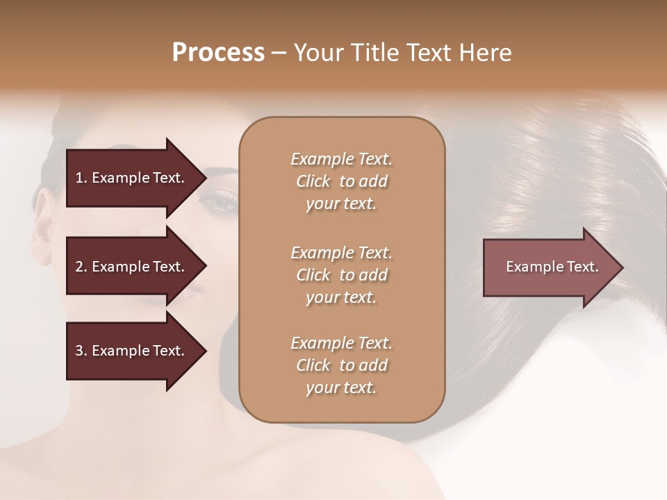 Caucasian Brown Attractive PowerPoint Template