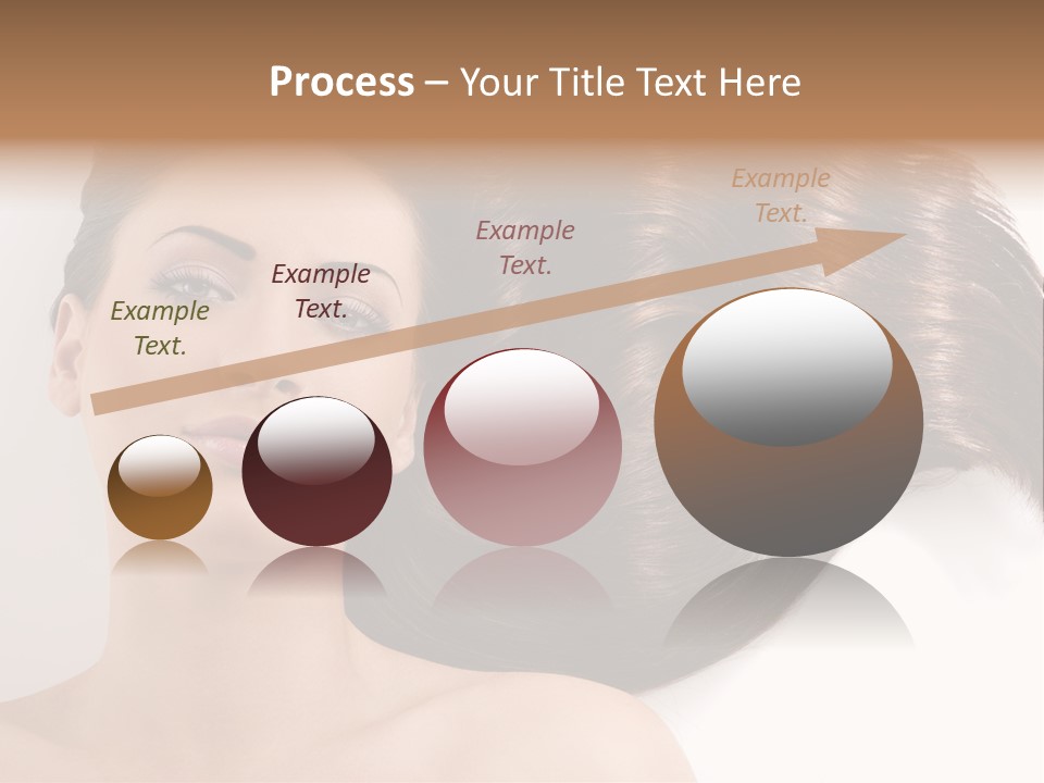 Caucasian Brown Attractive PowerPoint Template