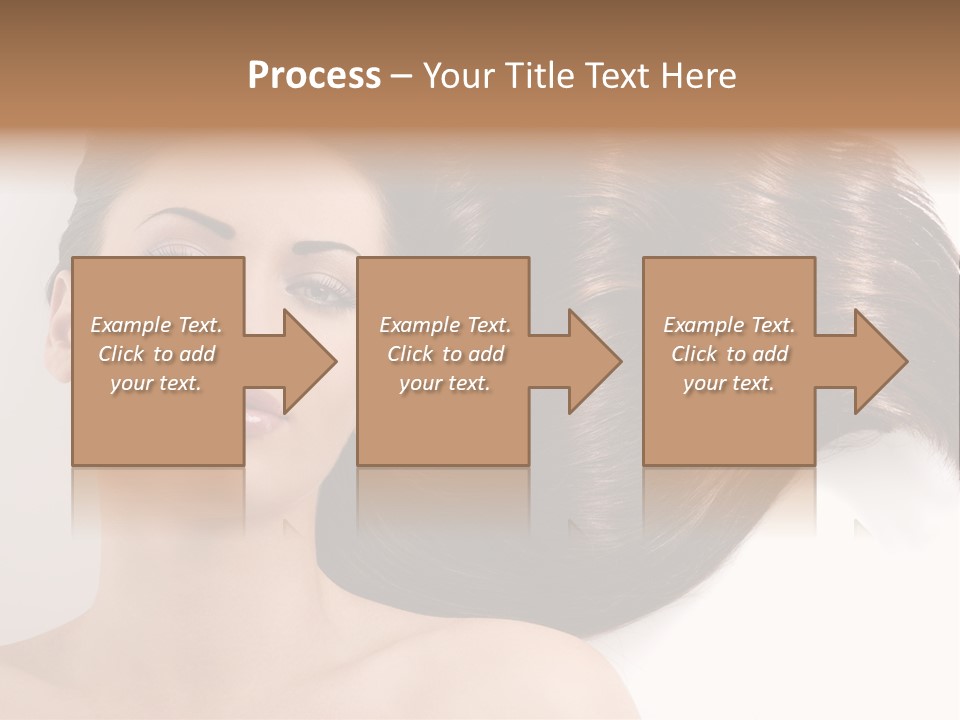 Caucasian Brown Attractive PowerPoint Template