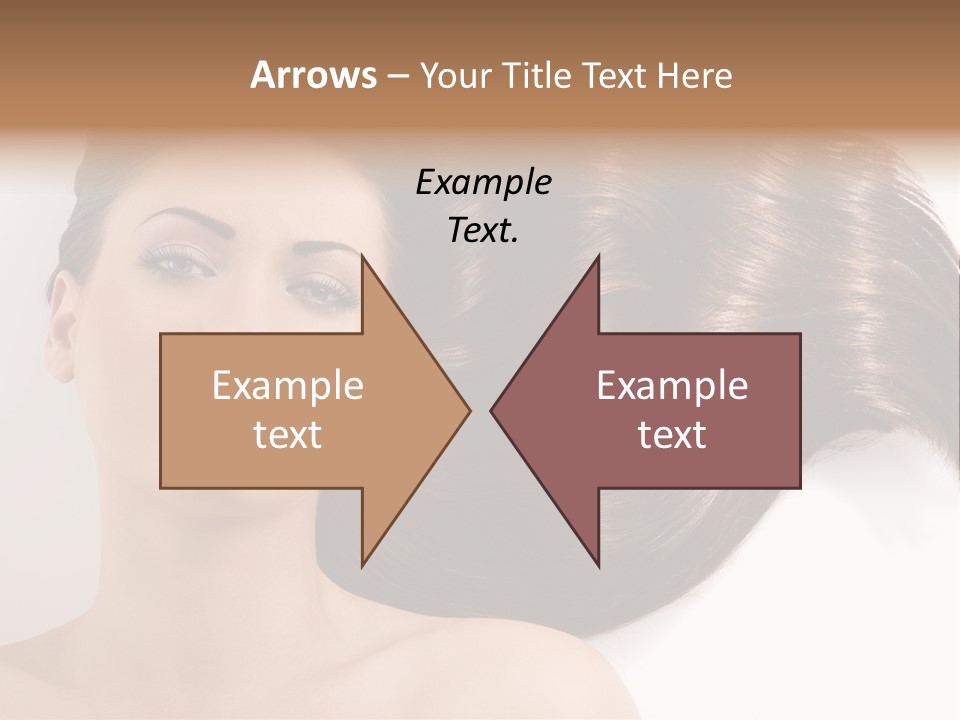 Caucasian Brown Attractive PowerPoint Template