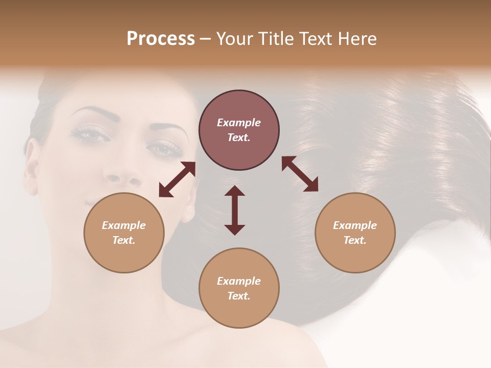 Caucasian Brown Attractive PowerPoint Template