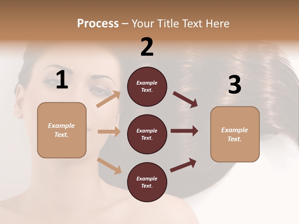 Caucasian Brown Attractive PowerPoint Template