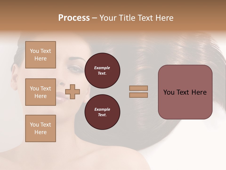 Caucasian Brown Attractive PowerPoint Template