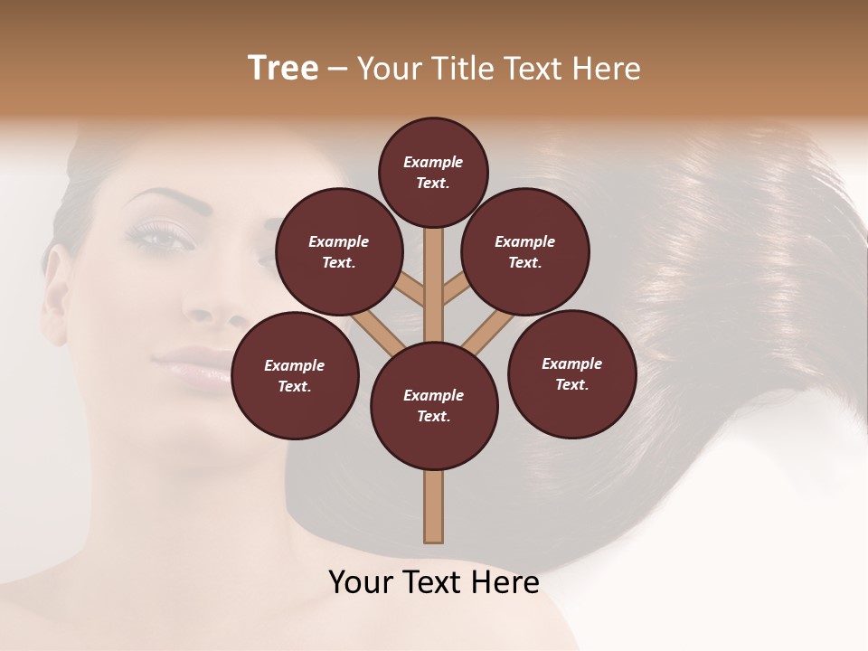 Caucasian Brown Attractive PowerPoint Template