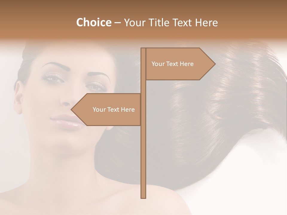 Caucasian Brown Attractive PowerPoint Template