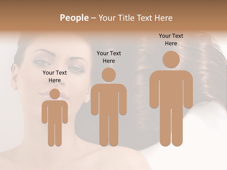 Caucasian Brown Attractive PowerPoint Template