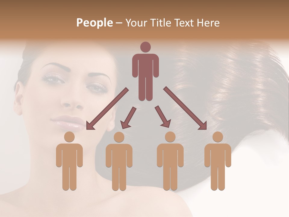 Caucasian Brown Attractive PowerPoint Template