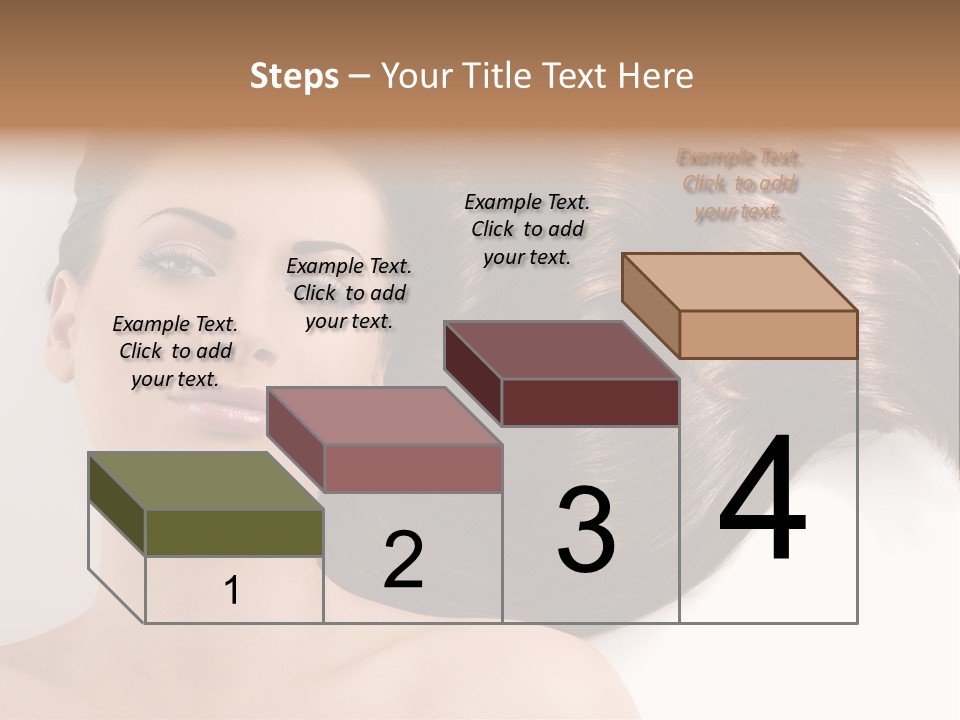 Caucasian Brown Attractive PowerPoint Template