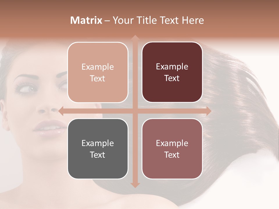 Close Up Elegance Pretty PowerPoint Template