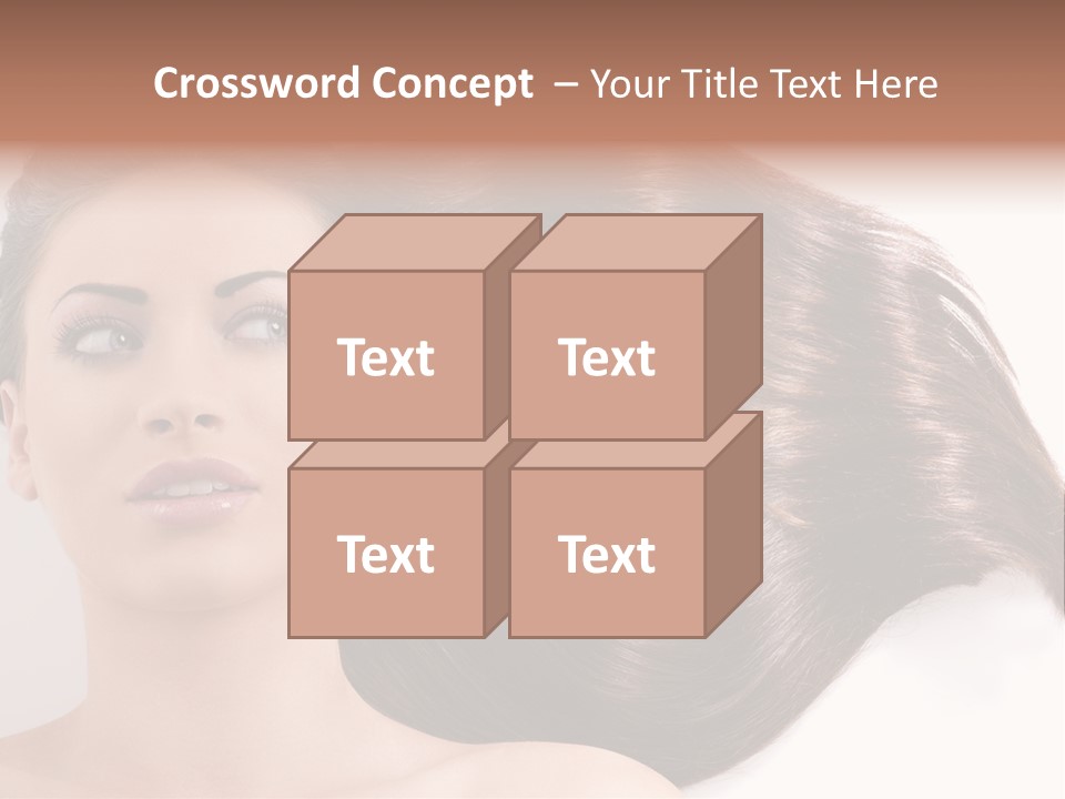 Close Up Elegance Pretty PowerPoint Template