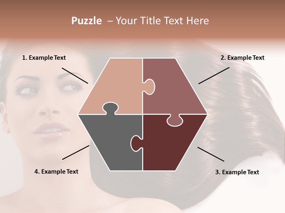 Close Up Elegance Pretty PowerPoint Template