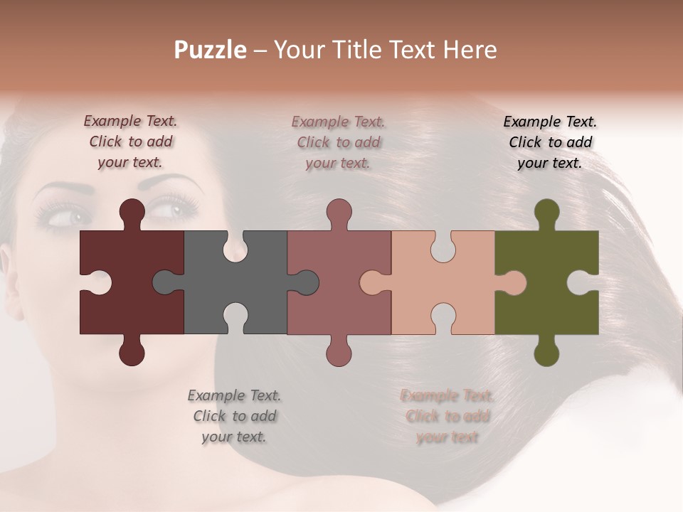 Close Up Elegance Pretty PowerPoint Template