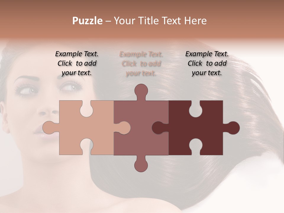 Close Up Elegance Pretty PowerPoint Template