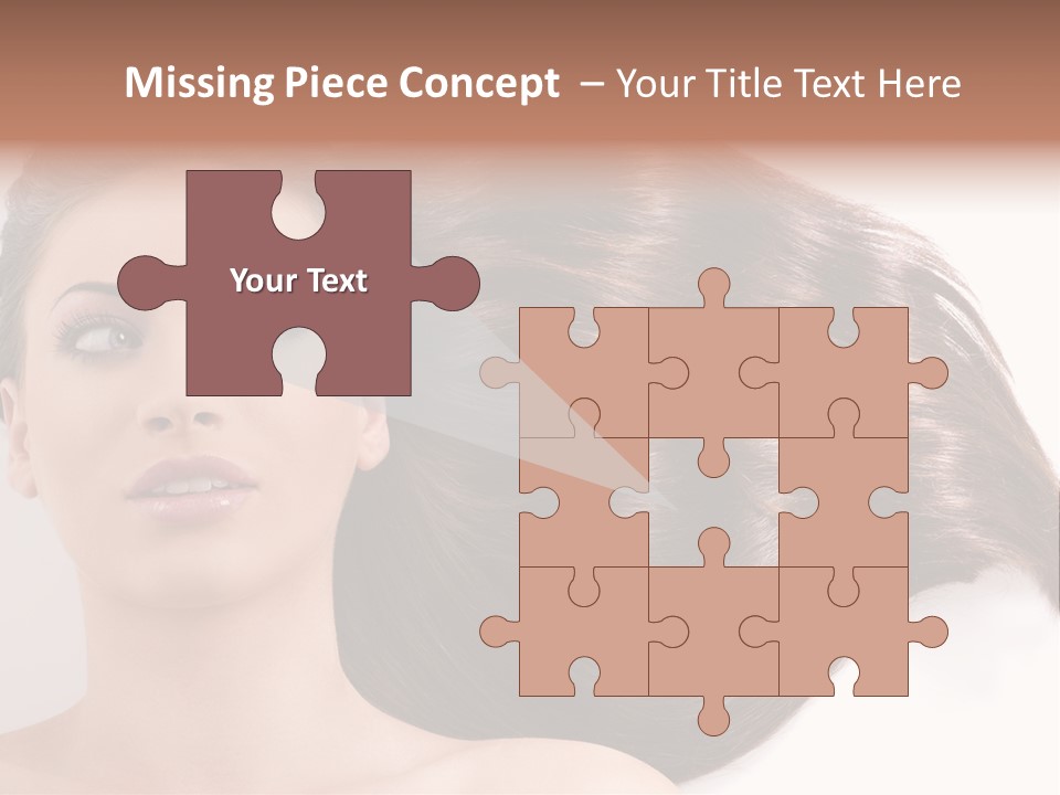 Close Up Elegance Pretty PowerPoint Template