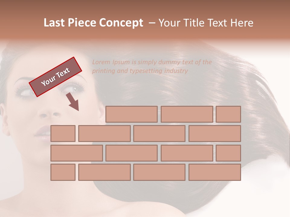 Close Up Elegance Pretty PowerPoint Template