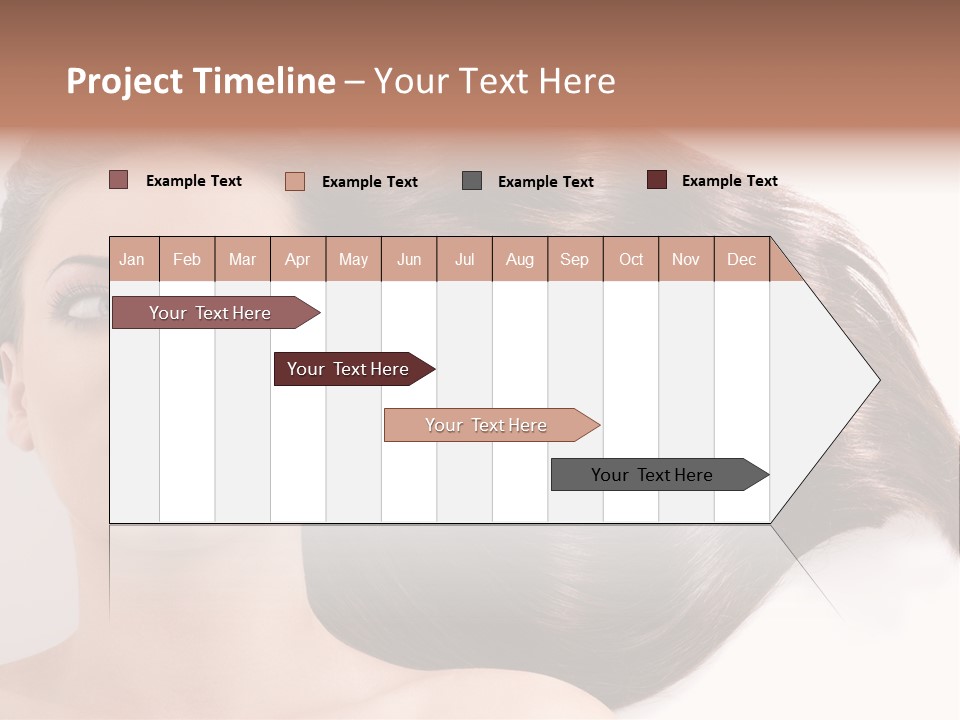 Close Up Elegance Pretty PowerPoint Template