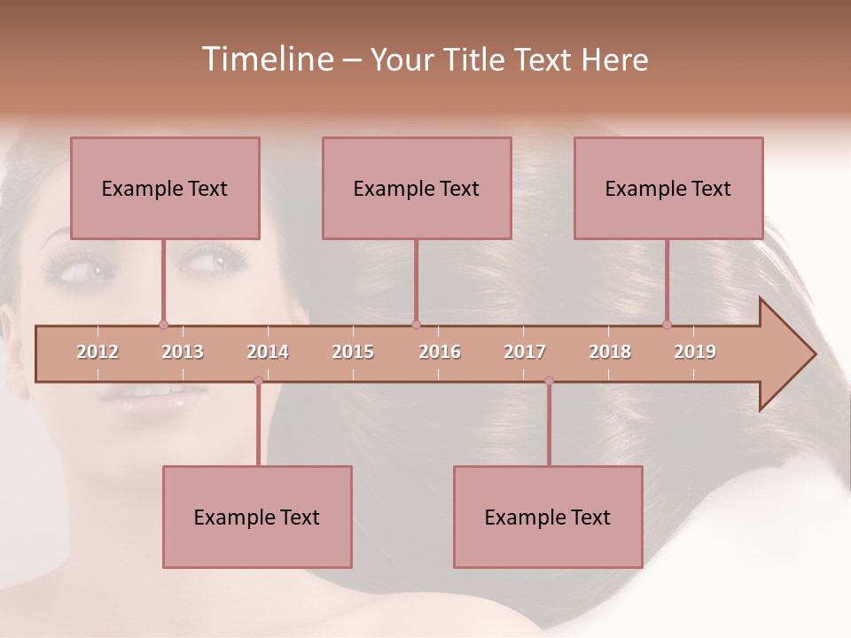 Close Up Elegance Pretty PowerPoint Template