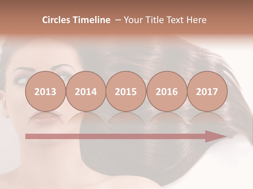 Close Up Elegance Pretty PowerPoint Template
