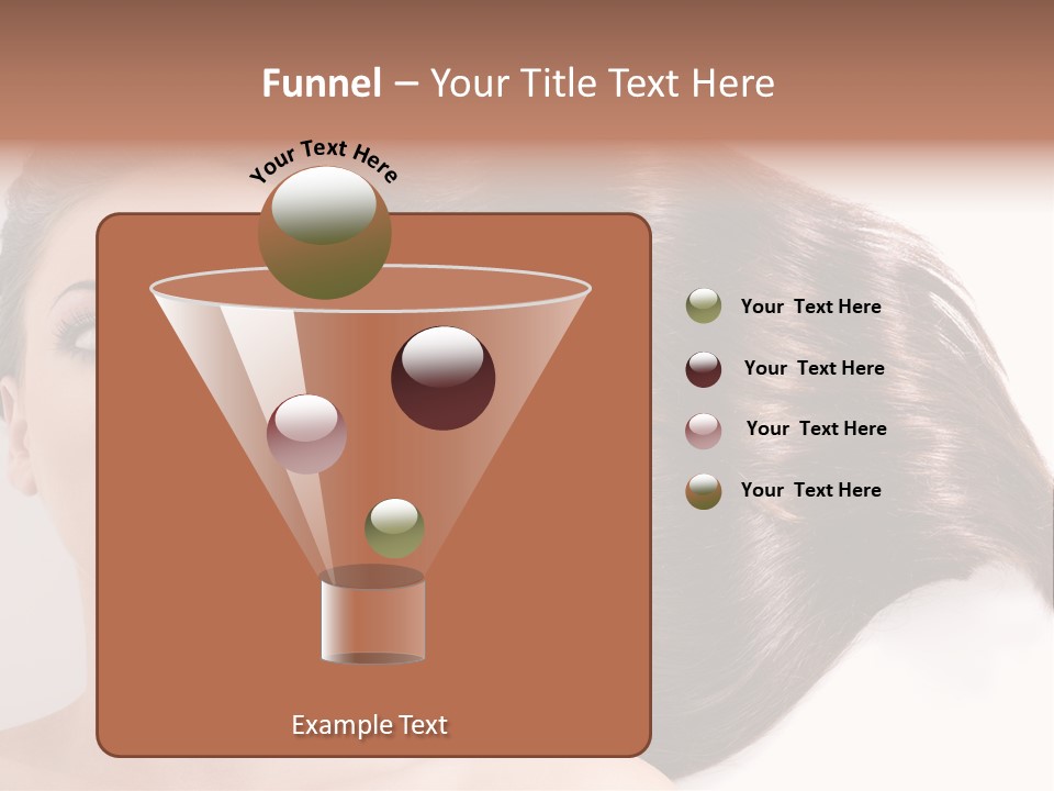 Close Up Elegance Pretty PowerPoint Template