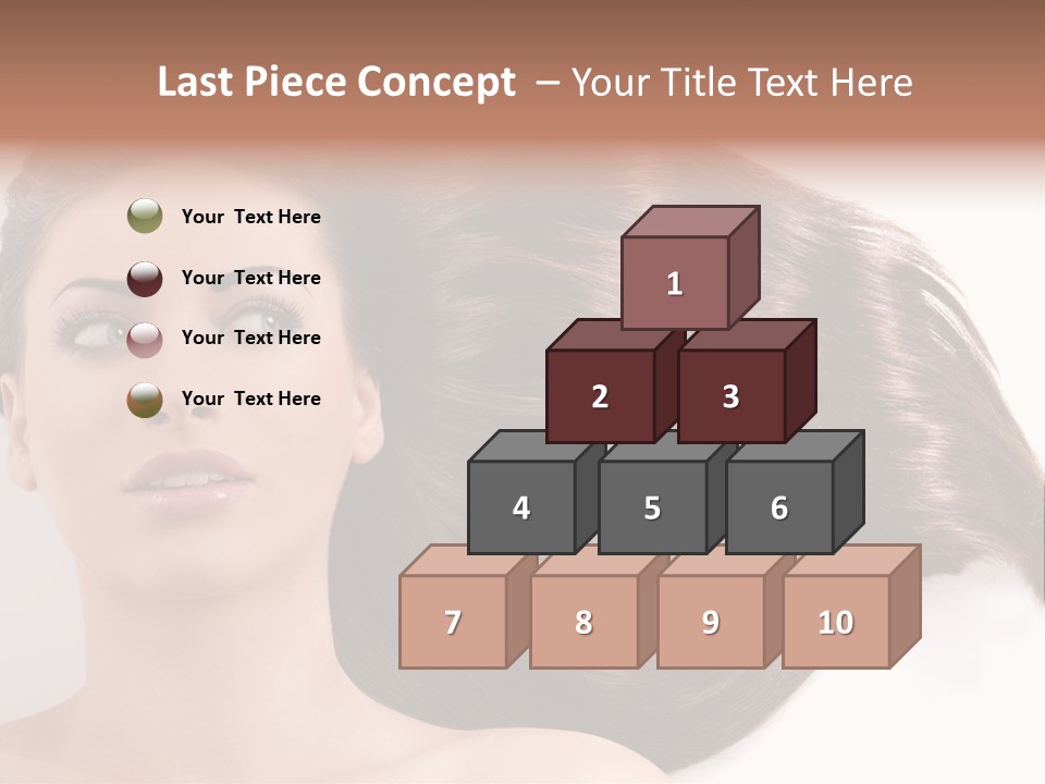 Close Up Elegance Pretty PowerPoint Template