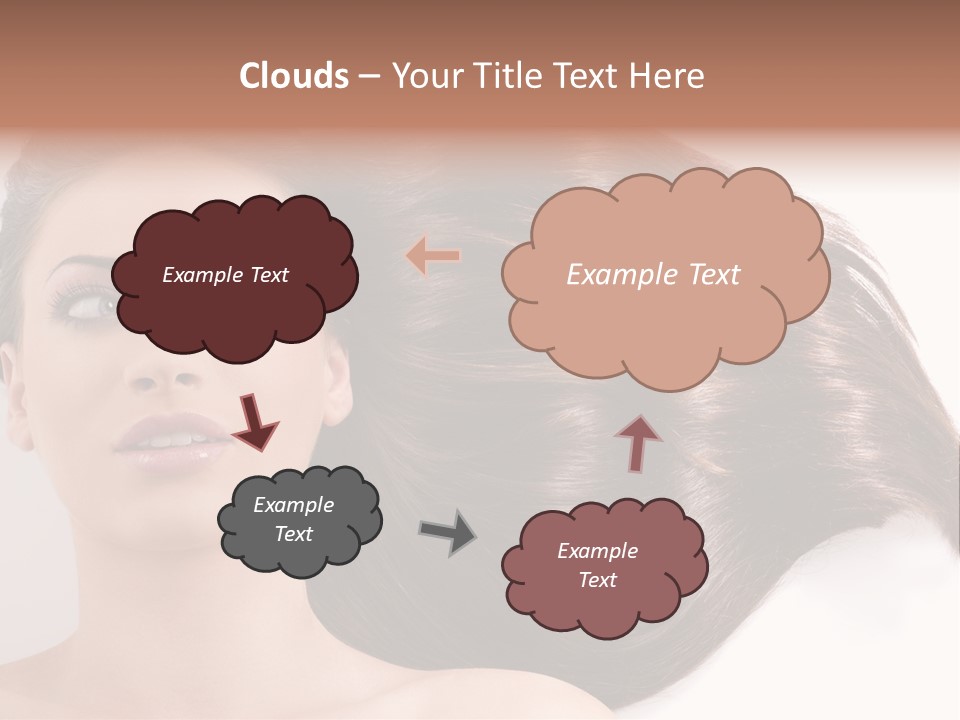 Close Up Elegance Pretty PowerPoint Template