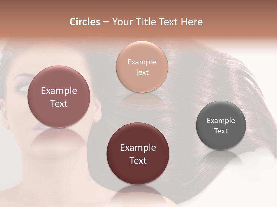 Close Up Elegance Pretty PowerPoint Template