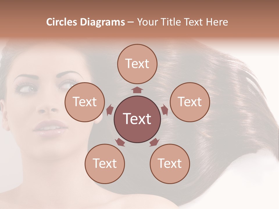 Close Up Elegance Pretty PowerPoint Template