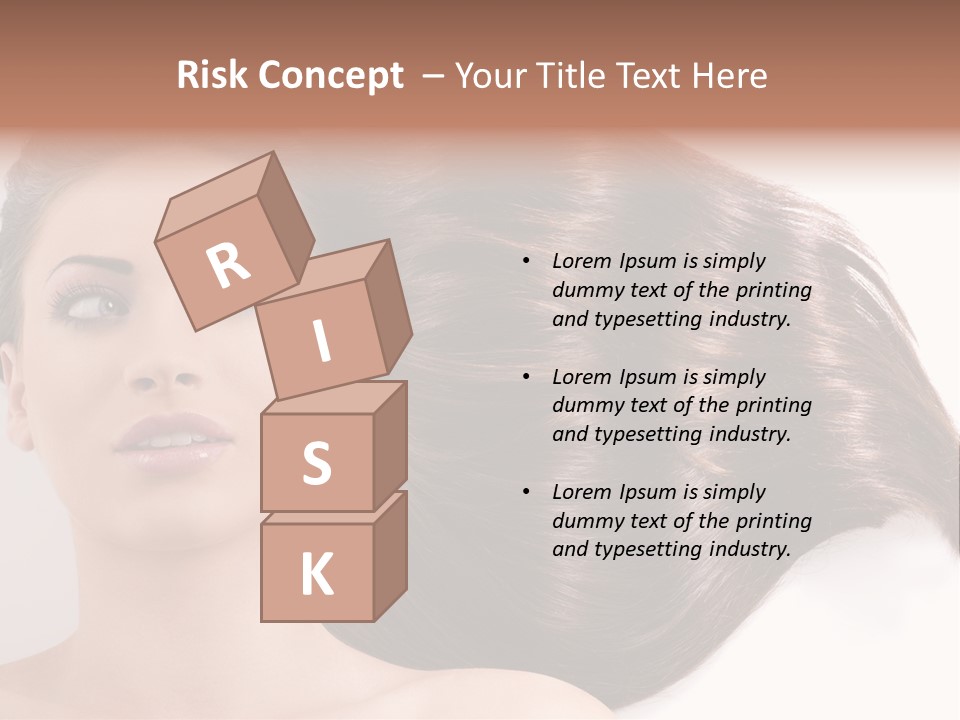 Close Up Elegance Pretty PowerPoint Template