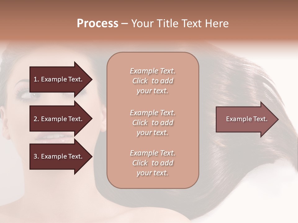 Close Up Elegance Pretty PowerPoint Template