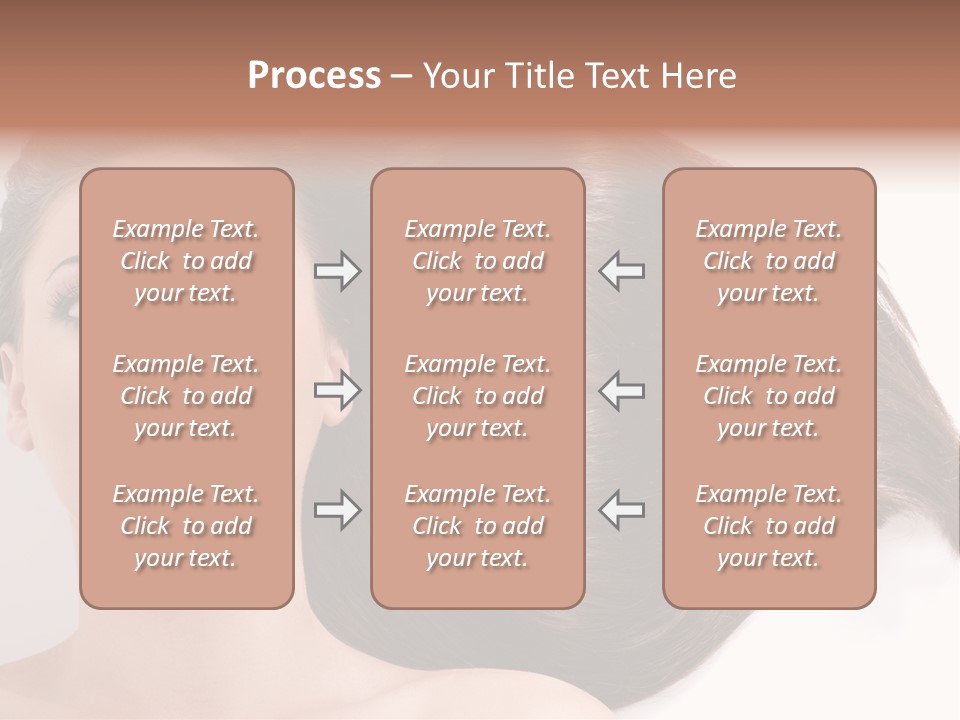 Close Up Elegance Pretty PowerPoint Template