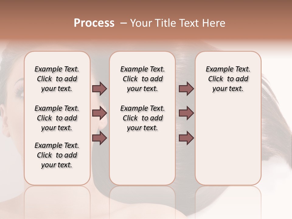 Close Up Elegance Pretty PowerPoint Template
