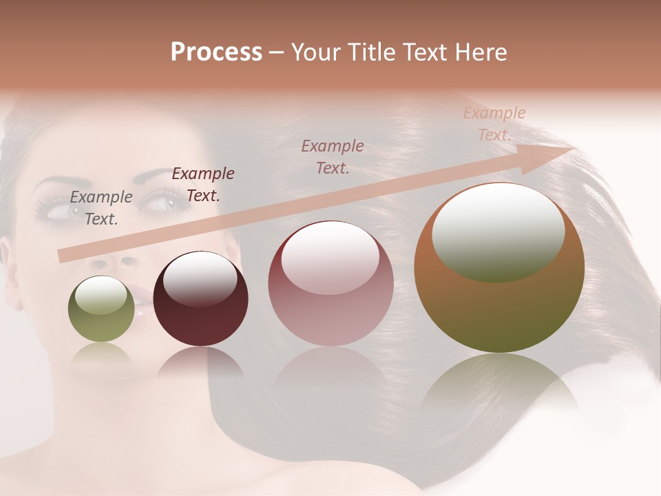 Close Up Elegance Pretty PowerPoint Template