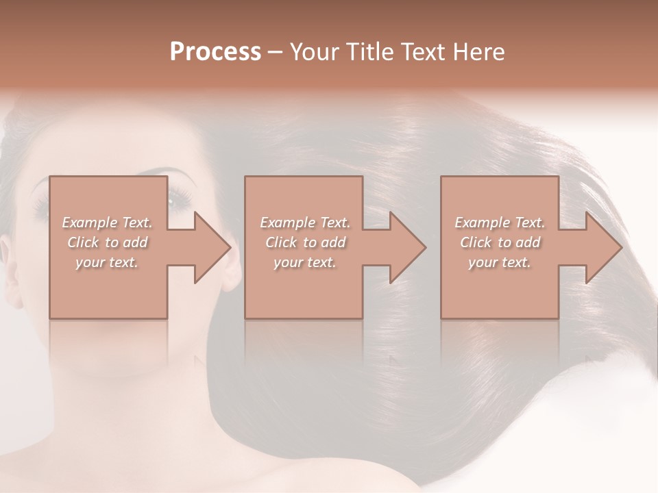 Close Up Elegance Pretty PowerPoint Template