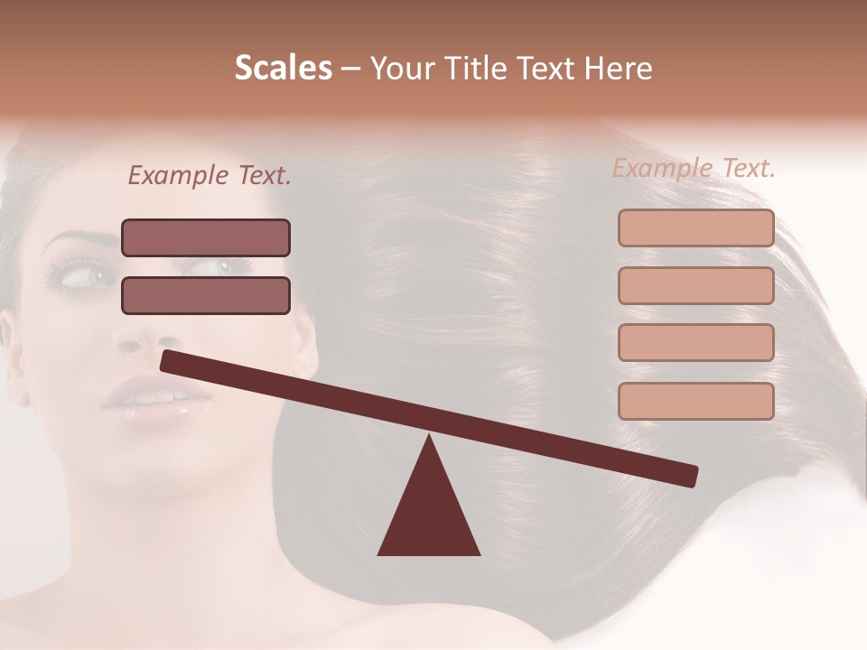 Close Up Elegance Pretty PowerPoint Template