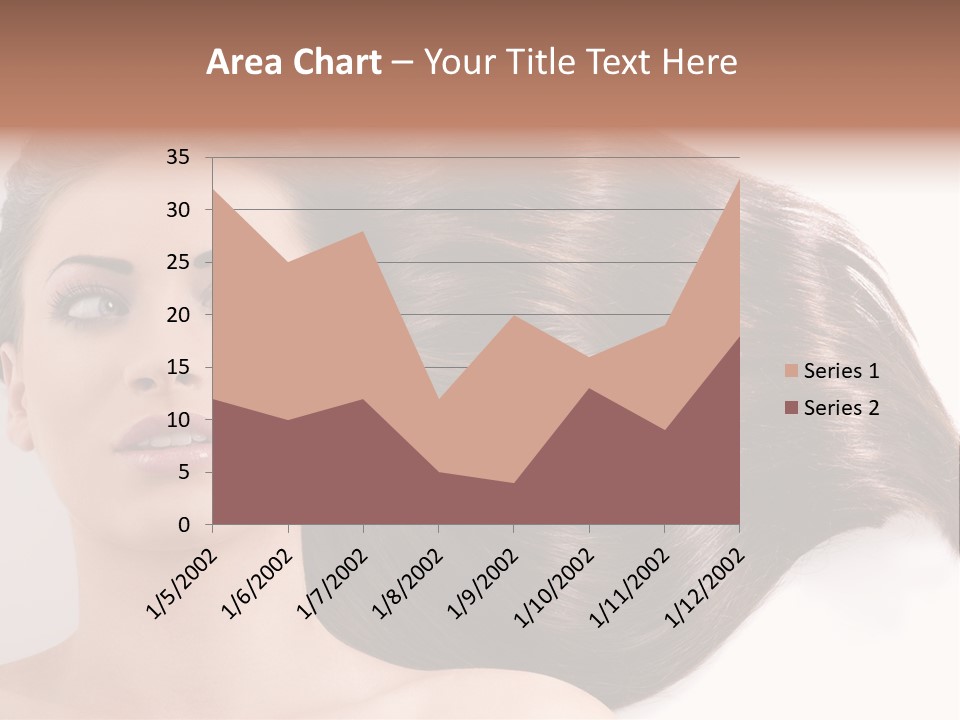 Close Up Elegance Pretty PowerPoint Template