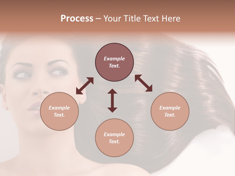 Close Up Elegance Pretty PowerPoint Template