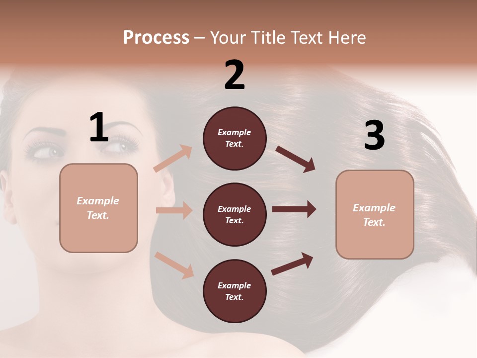 Close Up Elegance Pretty PowerPoint Template