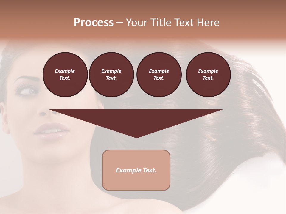 Close Up Elegance Pretty PowerPoint Template