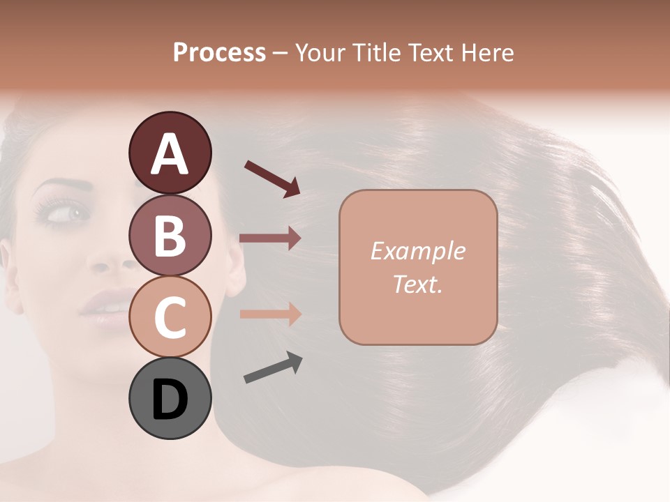 Close Up Elegance Pretty PowerPoint Template