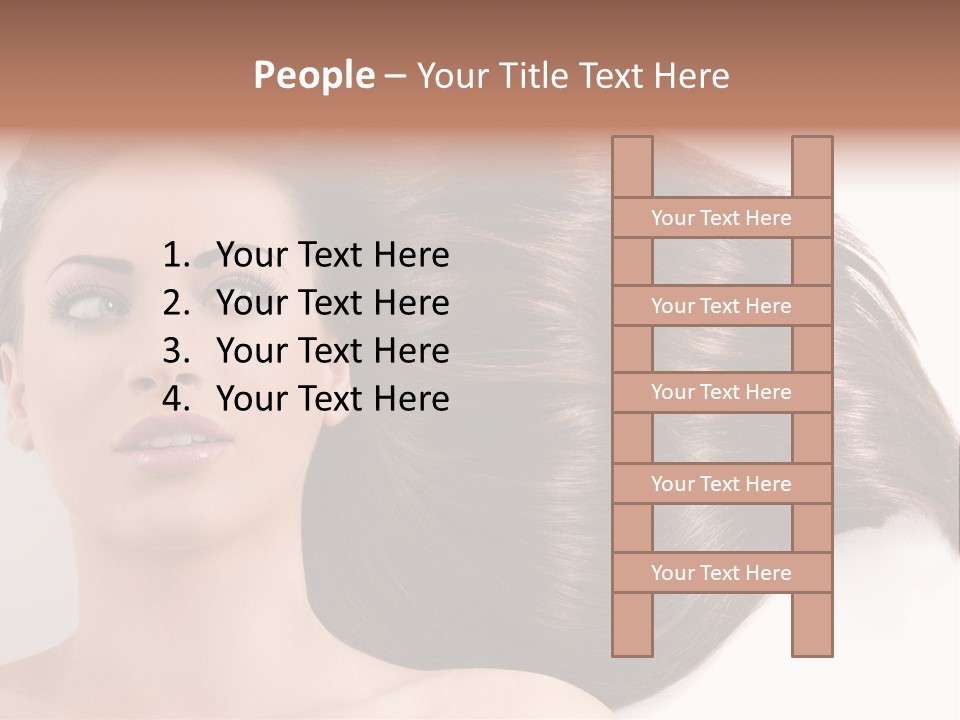 Close Up Elegance Pretty PowerPoint Template