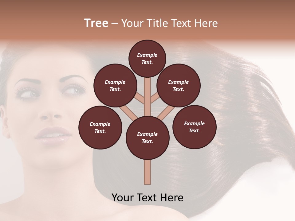 Close Up Elegance Pretty PowerPoint Template