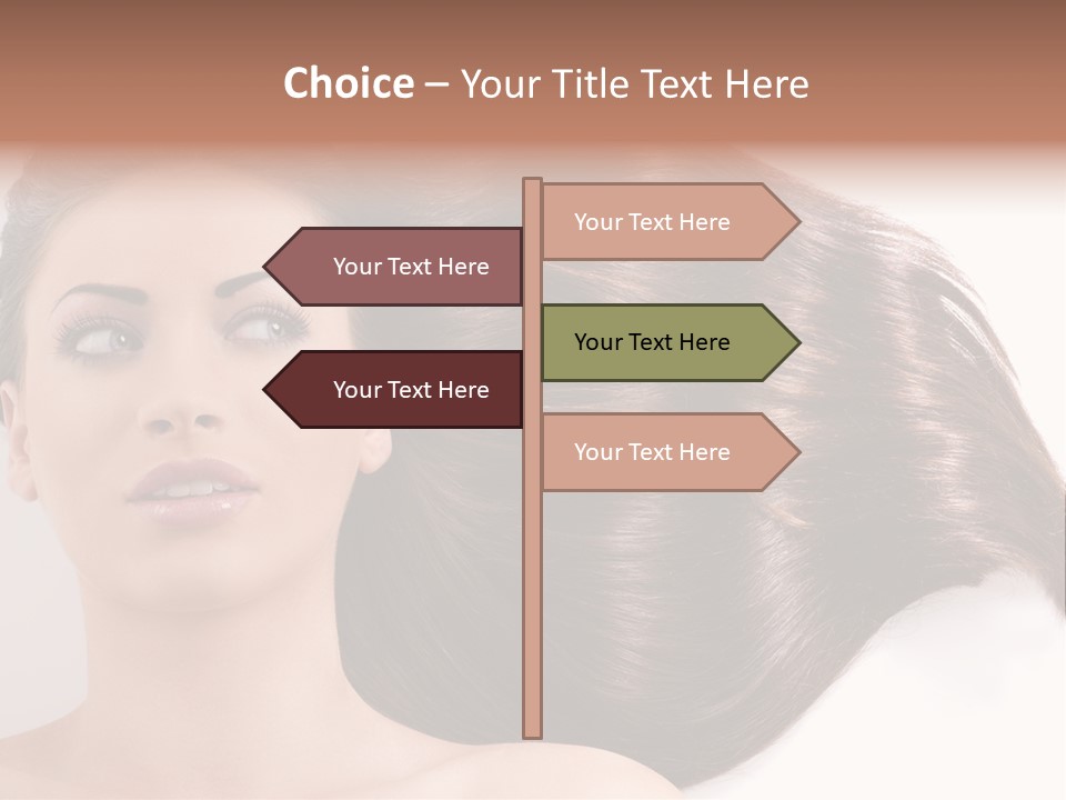 Close Up Elegance Pretty PowerPoint Template