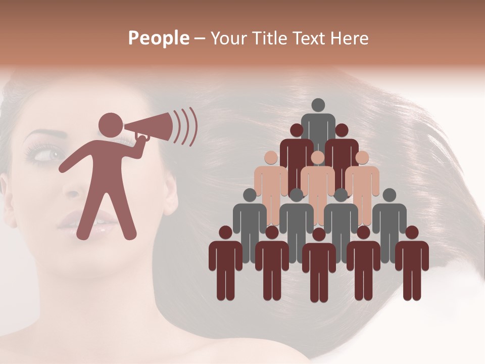 Close Up Elegance Pretty PowerPoint Template