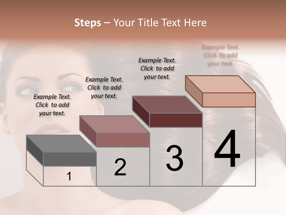 Close Up Elegance Pretty PowerPoint Template