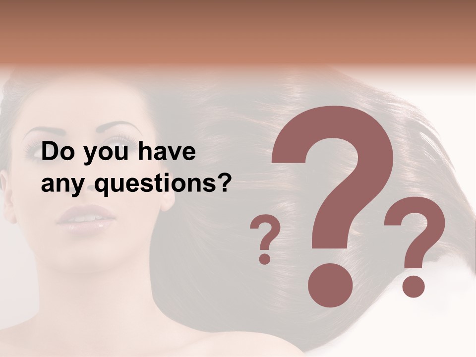 Close Up Elegance Pretty PowerPoint Template