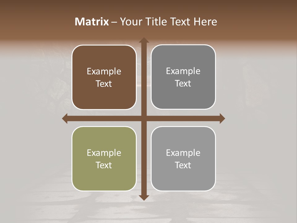 Old Home Haunted PowerPoint Template