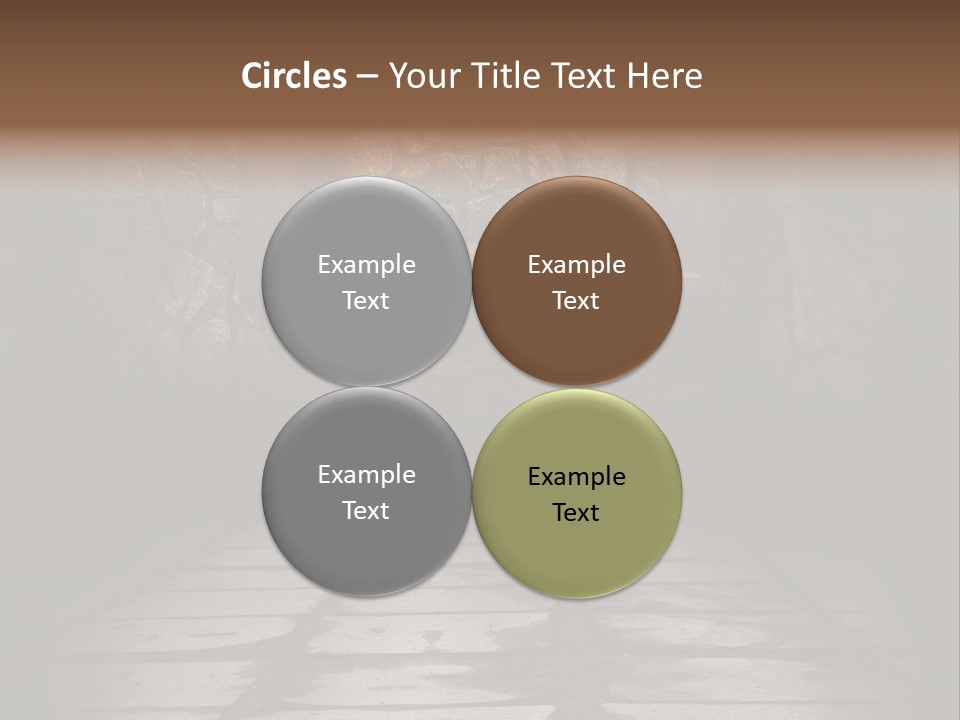 Old Home Haunted PowerPoint Template